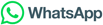 Whatsapp text logo
